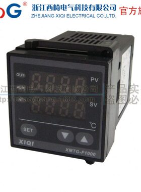 西崎温控仪XMTG-F1000/F1111/F1211/F1112智能数显温度控制器