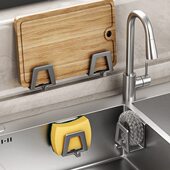 锅盖架子免打孔壁挂式 厨房置物架墙上收纳神器砧板案板菜板放置架