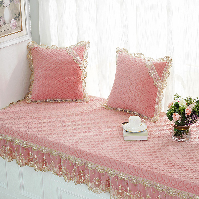 飘窗垫窗台垫四i季通用欧式阳台垫子网红卧室窗毯简约榻榻米垫定