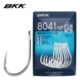 BKK海钓钩活饵钩底钓钩管付歪嘴单钩路亚钩8041