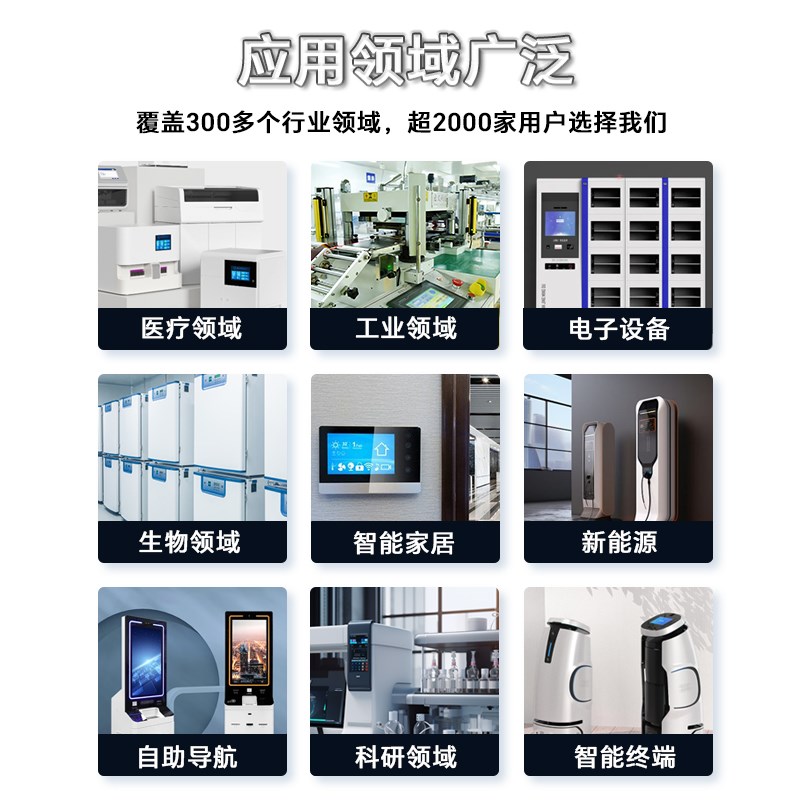恒域威4.3寸串口屏4o85模块电阻触摸屏液晶屏IPS高清全视角带WIFI