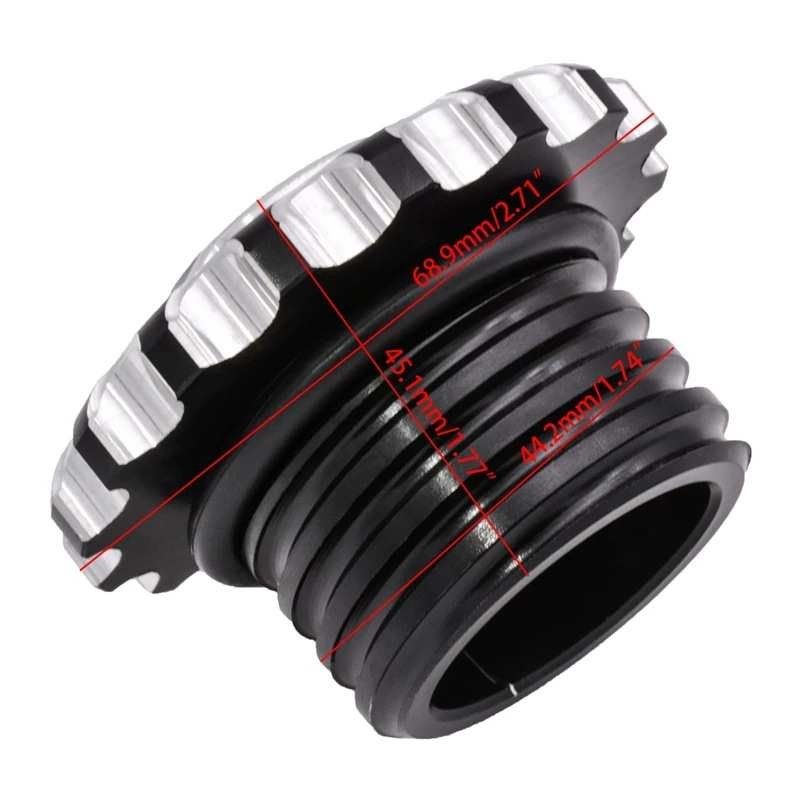 摩托车配件适用哈雷883 XL1200 X48改装CNC油箱盖油箱开关