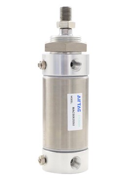 亚德客气动带缓冲迷你小型气缸MAC16X25X50X100X75X125X150X200SU