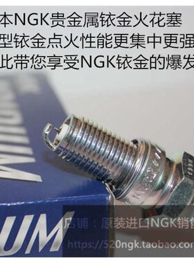 铃木GSF750 GSXR750 VS750 VX800 DR650 GR650适用NGK铱金火花塞