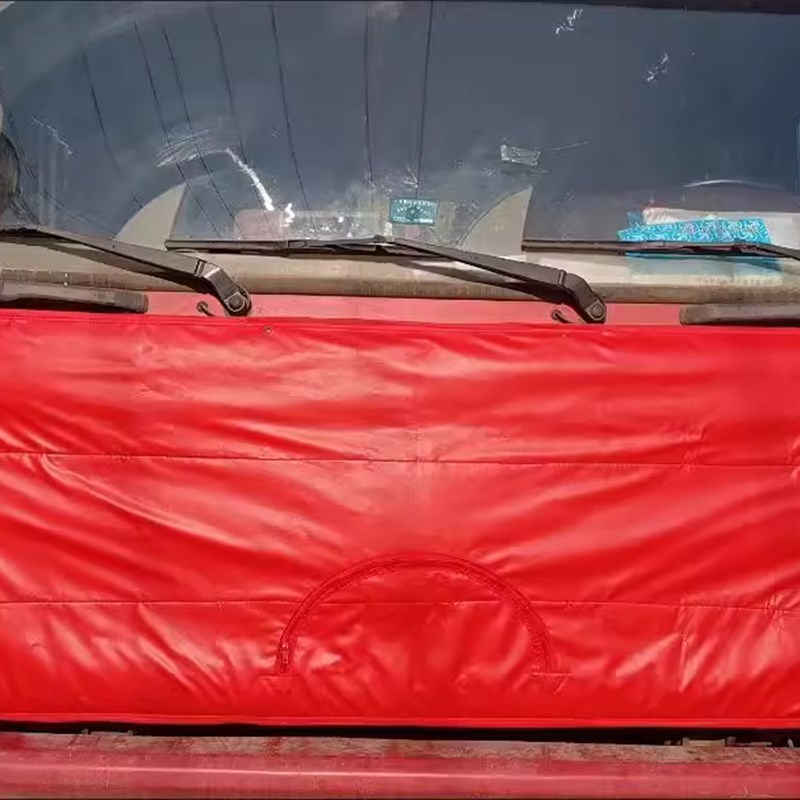 适用解放捍VJ6PjJH6悍V2.0龙VJ6M货车头前脸挡风被前机盖加厚防寒