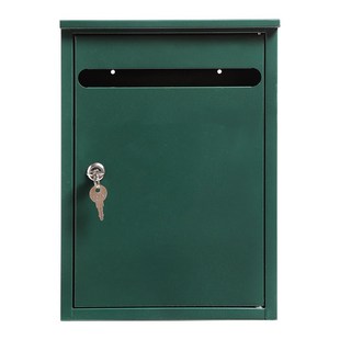挂墙新款绿色邮政信报箱杂志箱快递箱意见箱报刊投递盒可以定制