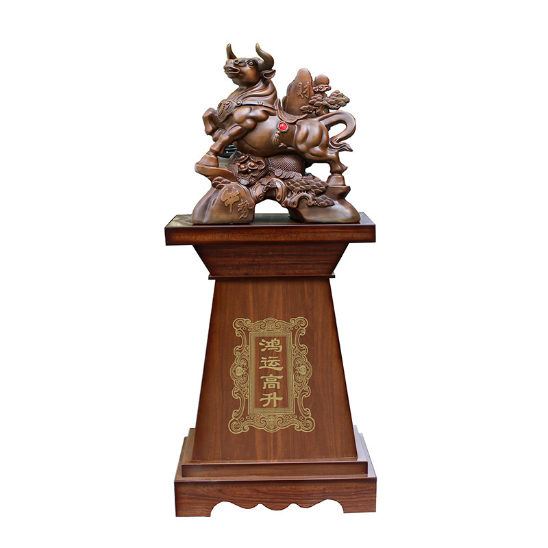 开业礼品招财牛落地摆件公司工厂开业乔迁礼品办公室招财牛摆设