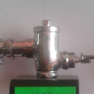 大便蹲坑延时 铜脚踩蹲便器冲水器 冲水 脚踏冲洗 自闭 卧式