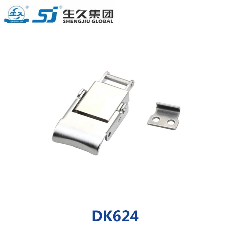 生久柜锁门锁不锈钢DK624搭扣锁拉杆锁 连杆锁机箱锁配电柜锁正品