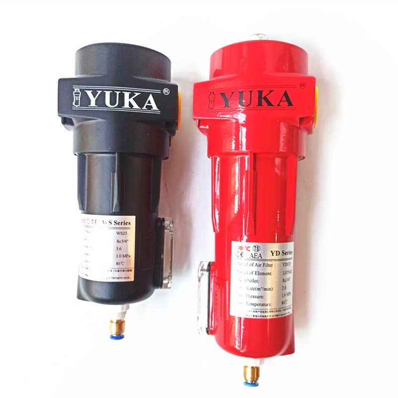 YUKA精密过滤器YD017 YD025 YD030 YD035 PF/AO/AA/AX/AR/AAR/ACS