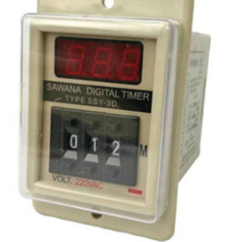 斯万纳SAWANA SSY-3D数显延时继电器 SSY-3SM ATDVSH3BA-8  S3Y-2