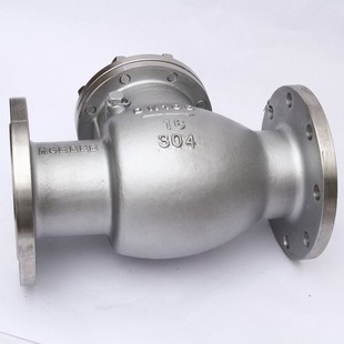 H44W-10/16RL法兰316L不锈钢卧式止回阀DN15-200耐腐蚀酸碱单向阀
