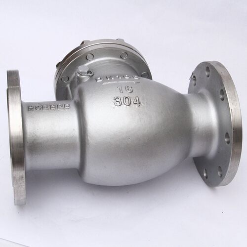 H44W-10/16RL法兰316L不锈钢卧式止回阀DN15-200耐腐蚀酸碱单向阀