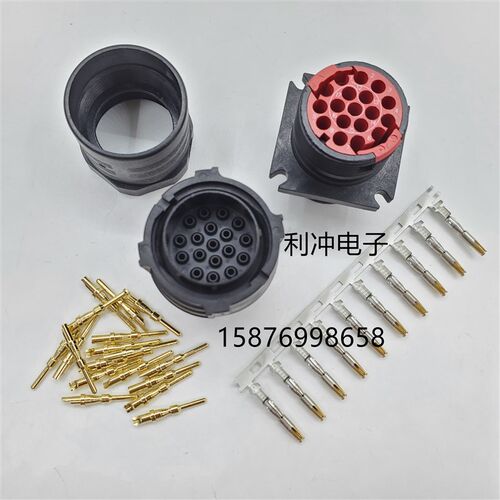 日研NIKKEN四轴电缆XP40/XP41用插头CLIPPER P31/后座PG21/插针