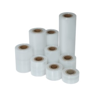 外卖封口膜家用工业保鲜膜捆菜薄膜 缠绕膜打包膜PE小卷膜拉伸包装