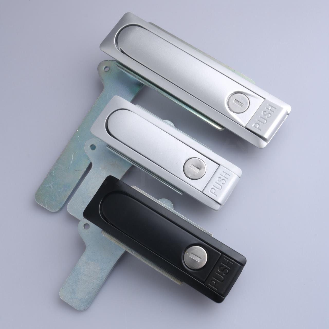 顶邦柜锁 新AB103平面锁 工业机柜平面锁AB102-2-1配电柜箱按钮锁