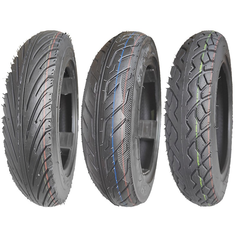 三元车轮胎电动车真空胎275/300-10-14X2.5防刺防滑耐磨外胎