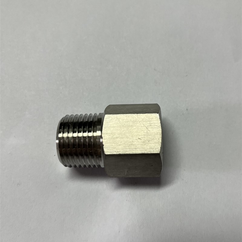 材质316L 不锈钢内外丝转换接头 内牙M20x1.5 外牙ZG1/2四分60mpa