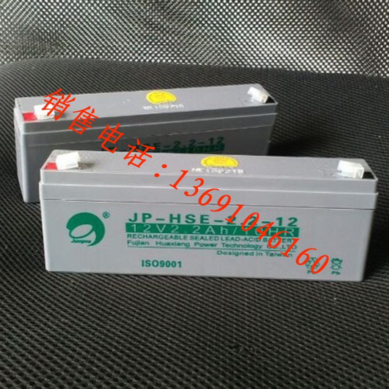 利达华信火灾报警控制器消防报警主机自动报警系统12V2.2AH蓄电池