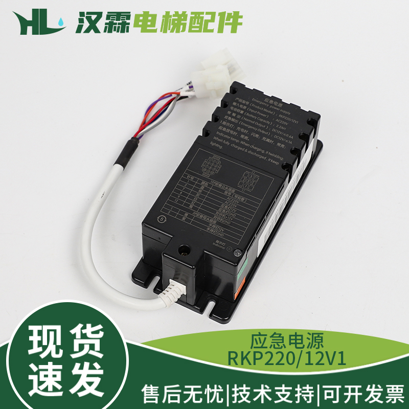 杭州西奥电梯应急电源RKP220/12V1 对讲专用电源XO5249B242配件