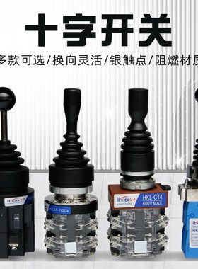 十字主令开关自动复位CS-402 4022双向四向自锁XD2PA24CRPA12PA14