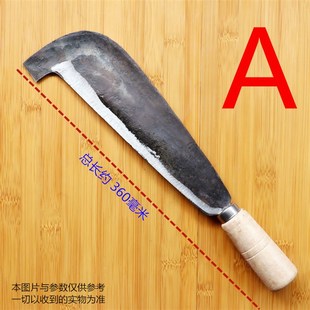 包邮篾竹刀刮米补篾席专用针工具铁匠纯手工锻打落柴刀割草修枝刀