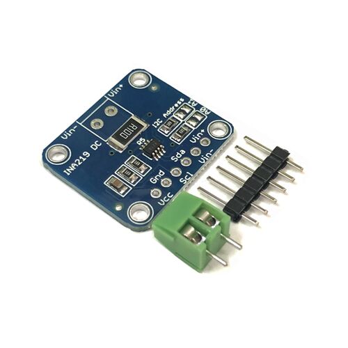 MCU-219 INA219 I2C 接口零漂移 双向电流/电源监控传感器模块