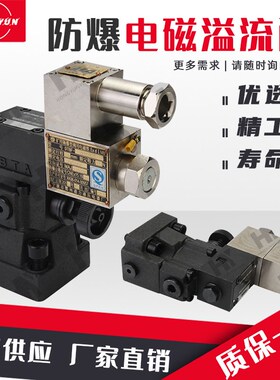 华德型液压防爆电磁溢流阀FB-DBW10B/20隔爆液压电磁换向阀调压阀