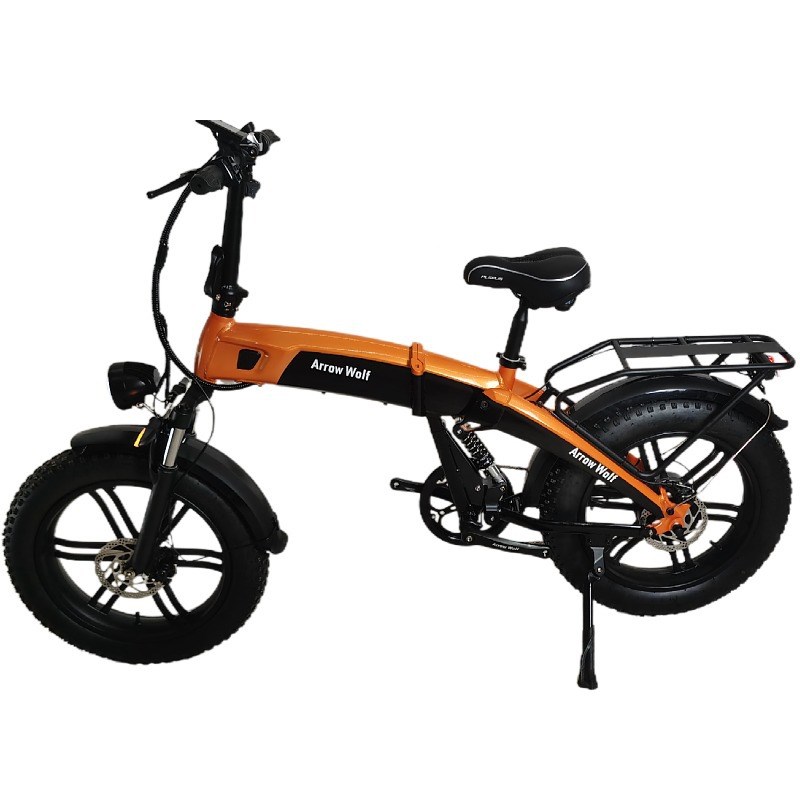 20寸雪地胎电动自行车 助力电动车 宽胎电动自行车折叠电动自行车