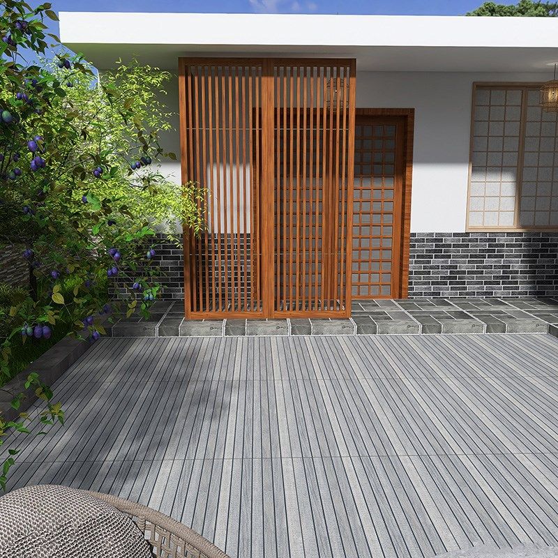 仿木纹瓷砖600x1200室外露台阳光房花园地板砖美式庭院防滑地砖