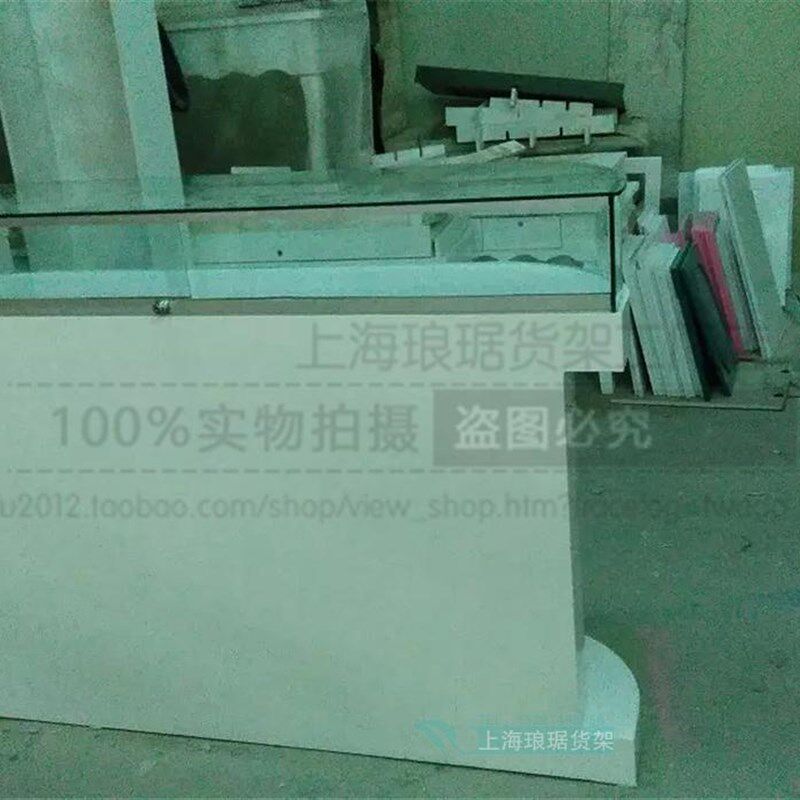 烤漆货架模型展示柜饰品珠宝展台手机柜台木制陈列柜弧形玻璃展柜