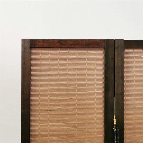 屏风座屏入户玄关隔断实木竹子屏风中式简约现代座屏室内简约座屏