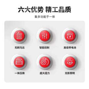 ROTAKE罗特T1-780N.M纯铜无刷工业级扳手锂电汽修机修智能强劲拆