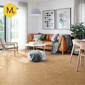 原木色卧室厨房瓷砖地砖 日式 末末家 凡尔赛拼木纹客餐厅地板砖