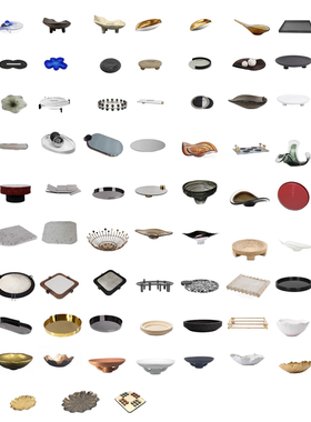 简约现代创意餐盘果盘托盘果t盘摆件样板房客厅饭厅家居装饰工艺