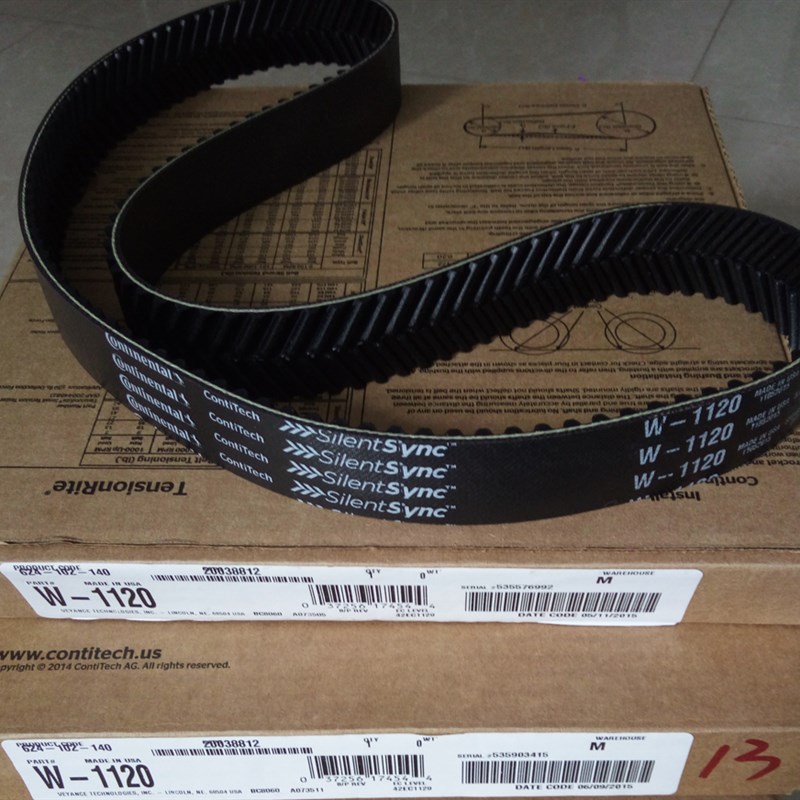 固特异W1000皮带W1120人字同步带W1200传动带马牌CONTITECH齿形带
