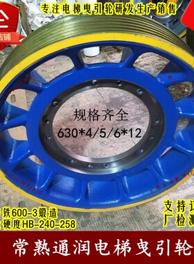 电梯曳引轮YJ240B610/650/620*4/5/6*12适用常熟通润宁波欣达