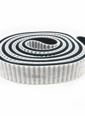 PU白色聚氨酯同步带+PVC草带XL H3M5M8M T10防滑传动齿形工业皮带