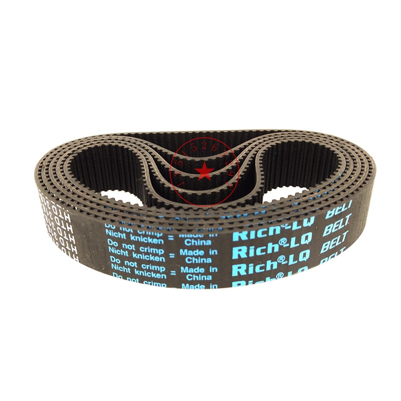 同步带HTD 3M384STS RPP加厚海绵彩胶128双面齿形同步皮带DA\