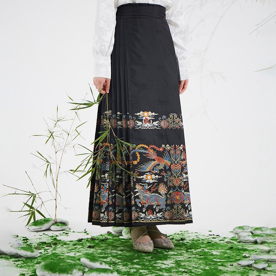 百堂制【凤鸣麒麟】织金防妆花马面裙2025新款国风汉服半身裙日常,女装/女士精品,汉服半身裙,淘宝优惠券,粉丝福利购,淘宝优惠卷