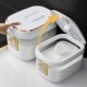 面粉储存罐密封防潮食品级10斤家用专用面桶20斤2023新款 米桶大米