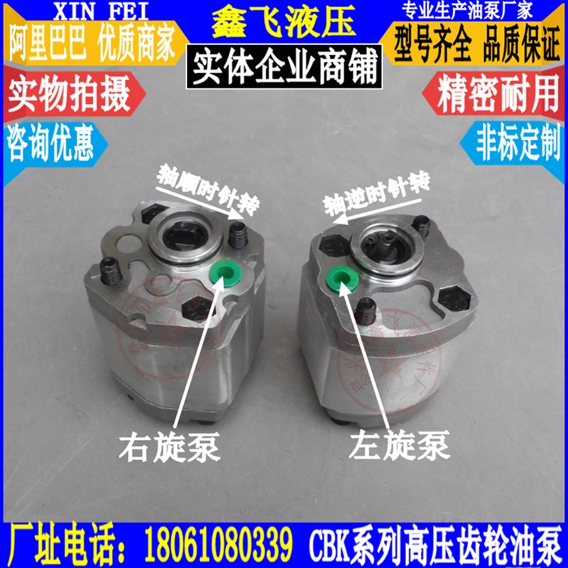 CBK-F205 F208 F210 F216 F221 F226动力单元高压齿轮油泵R L