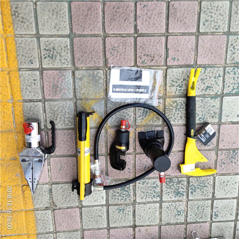 消防破拆工具 手动液压防盗门破拆工具 液压撑顶器