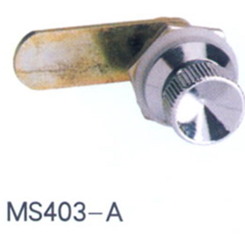 MS403-A 旋钮锁锌合金锁体镀锌钢钢栓按下旋转90可实现开门