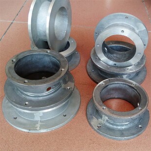 干燥机料斗鼓风机排风管法兰接头风机连接排风管发热管法兰接头