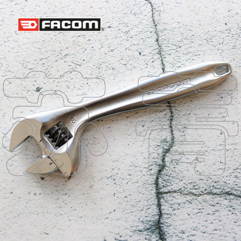 原装进口法国 FACOM 活动扳手 带快调系统 110/150/200/255/300