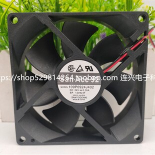 109P0924J402 9025 DC24V 9CM 变频器散热风扇 0.28A 全新三洋