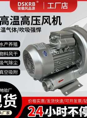 供应天津高压漩涡气泵2RB 310 H06 380V 0.55KW污水爆气搅拌设备