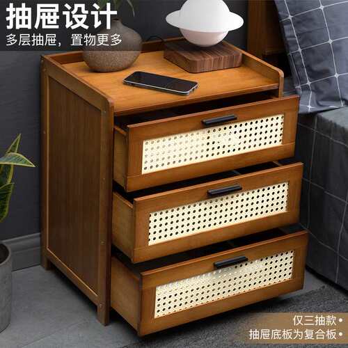 简约床头柜小型家用超窄床边柜收纳柜卧室家用床头柜床头边几柜