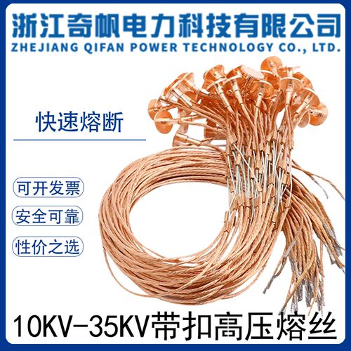 10KV-35KV带扣高压熔丝3A8A5A10A100A200A跌落式熔断器令克保险丝